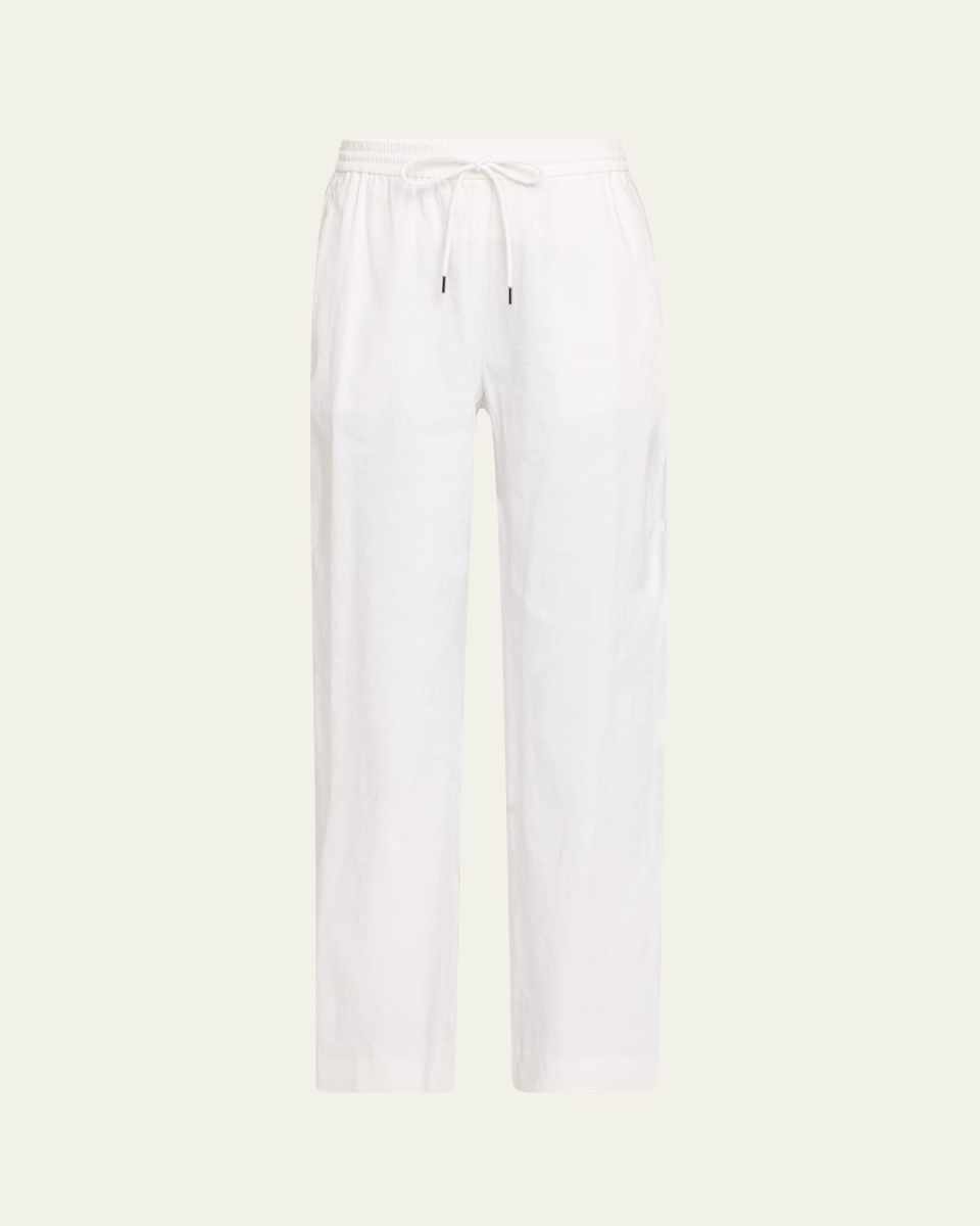 Drawstring Pull-On Pants